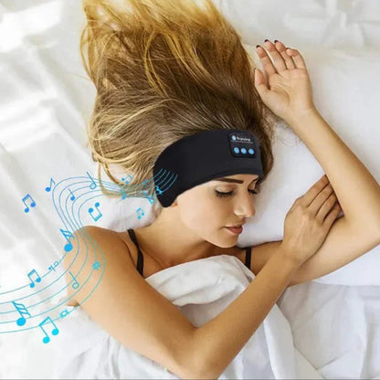 Bluetooth Sleep Headband – Built-In Speakers with Comfortable fabric