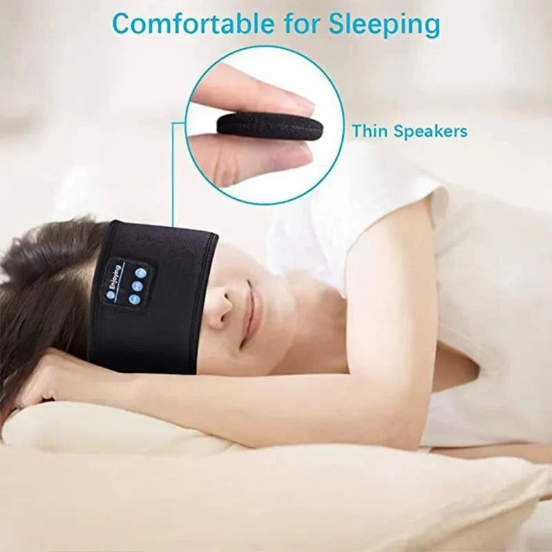 Bluetooth Sleep Headband – Built-In Speakers with Comfortable fabric