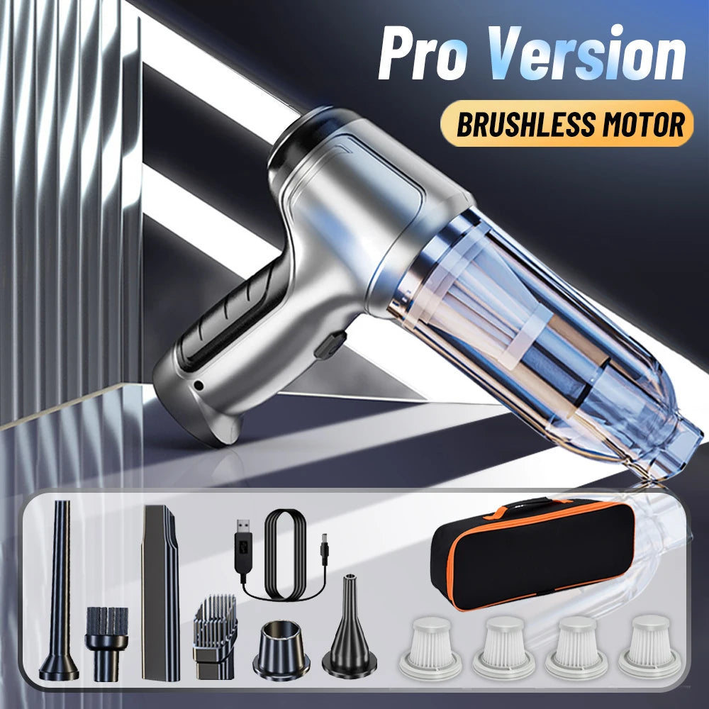 Wireless Handheld Powerful Mini Vacuum - Built for Car & Home