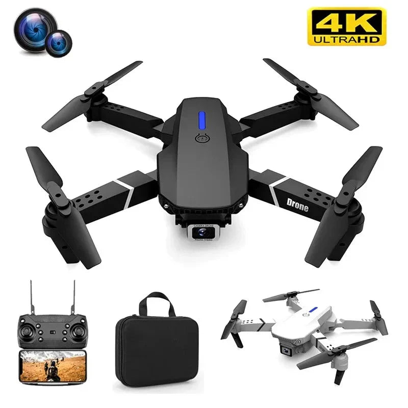 Pro Foldable Quadcopter Drone - Optional Camera + Bag 