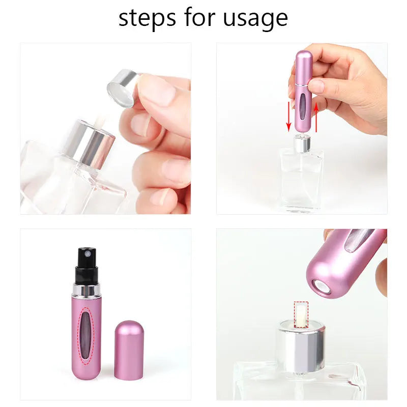 5Ml Perfume Refill Bottle - Many colours 